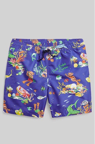 Polo toddler cheap swim trunks