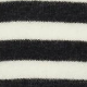 Crna - Black & White Stripe