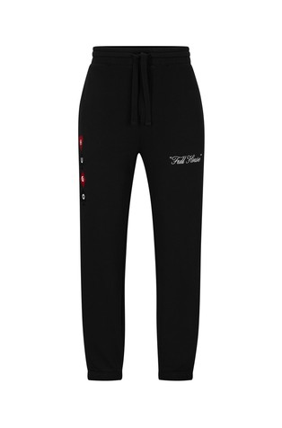 Iron Hyde Fia Lady's Long Track Pants (Black) exclusive at Iron Hyde