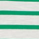 Bijela - White/Green Stripe