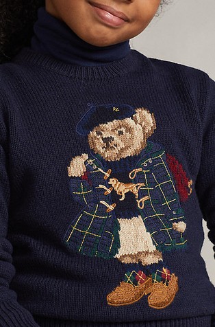 Polo ralph lauren discount polo bear cotton sweater