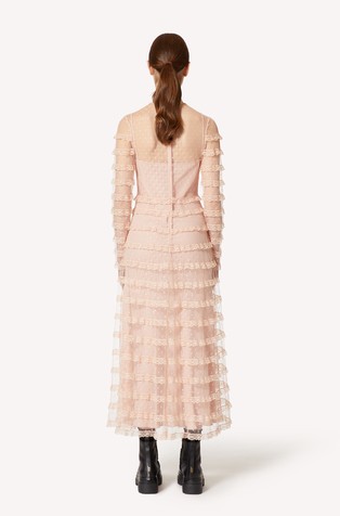 Valentino point d’esprit popular tulle top!